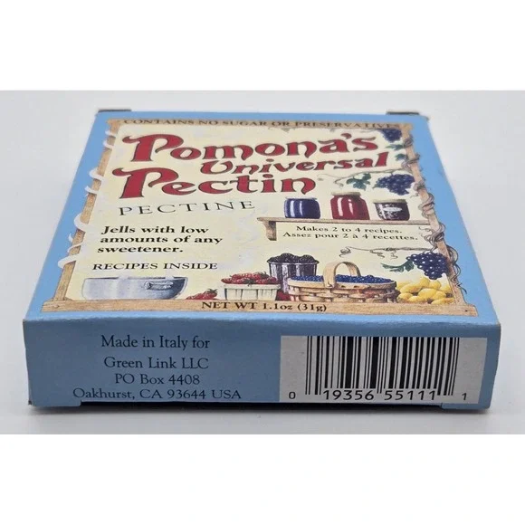 Pomona's Universal Pectin 1.1 Oz Italian Low Sugar Jam Jelly Preservative - Picture 3 of 7